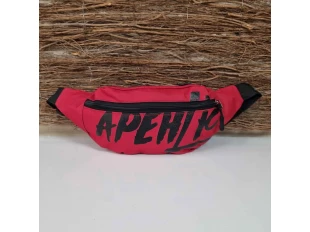 Червена спортна чанта за през кръста - Apehlic